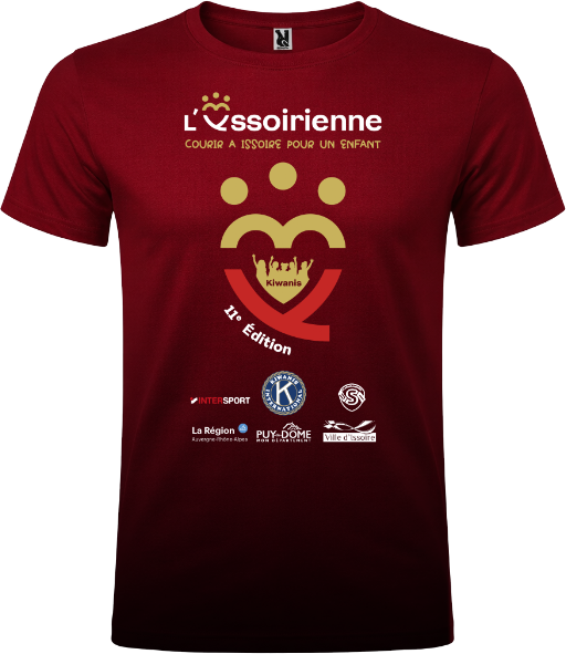 T Shirt de la course de l'Yssoirienne Courir à Issoire pour un enfant 2026