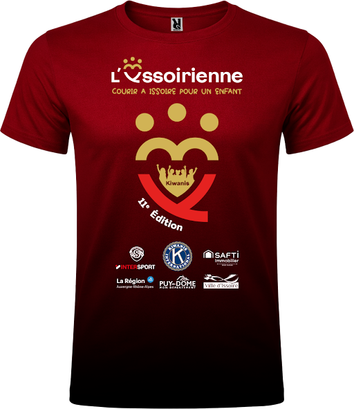 T Shirt de la course de l'Yssoirienne Courir à Issoire pour un enfant 2026